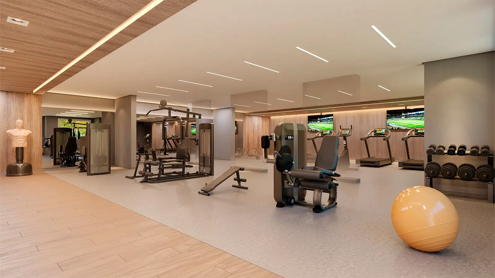 Perspectiva artística do Fitness